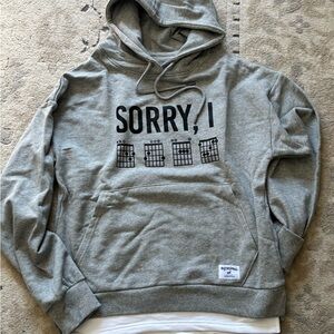 Guitarist hoodie ‘Sorry I DGAF’